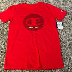Champion Red t-shirt boys XL